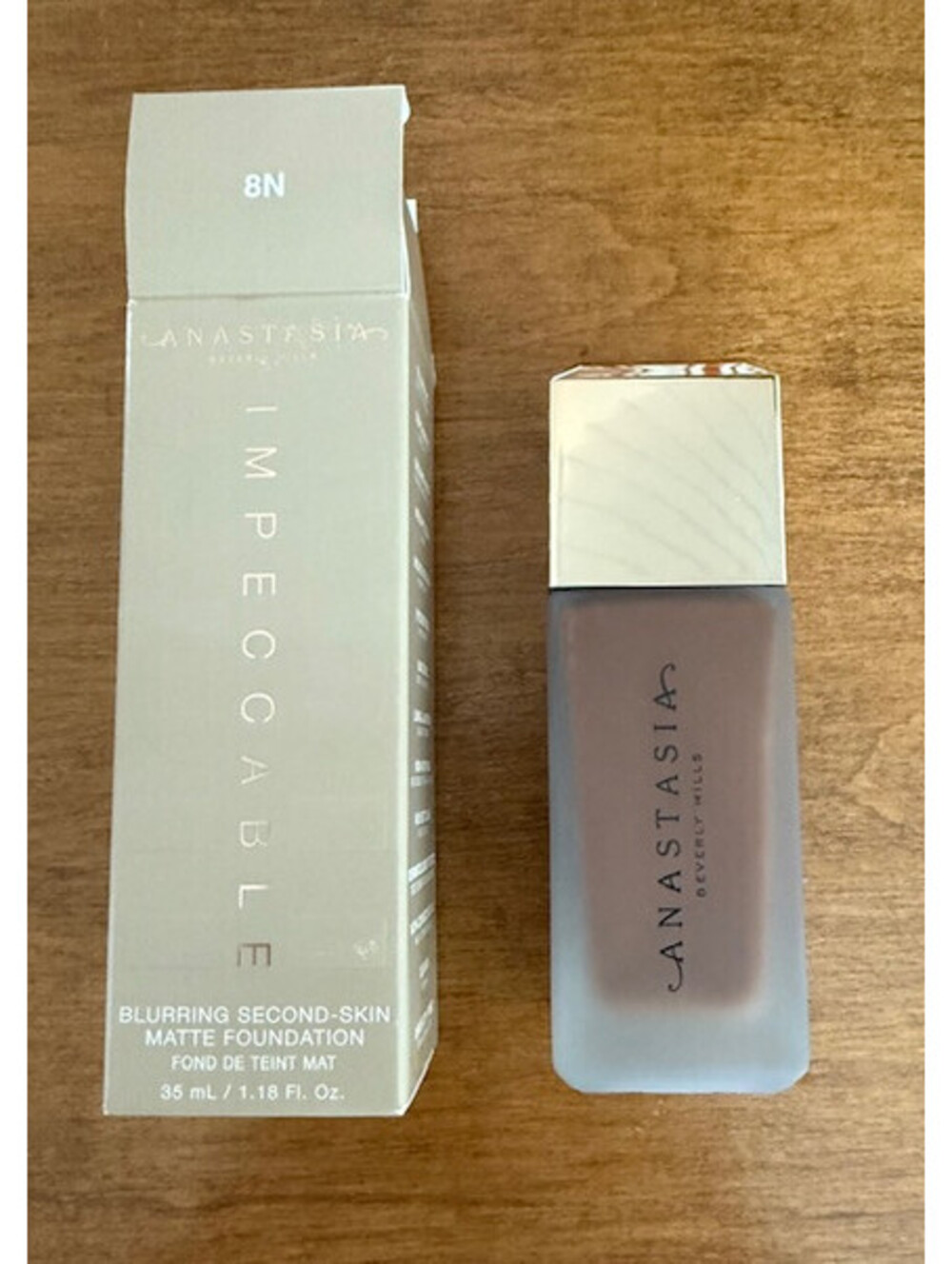 ANASTASIA BEVERLY HILLS Impeccable Blurring Matte FOUNDATION Shade N8 NIB